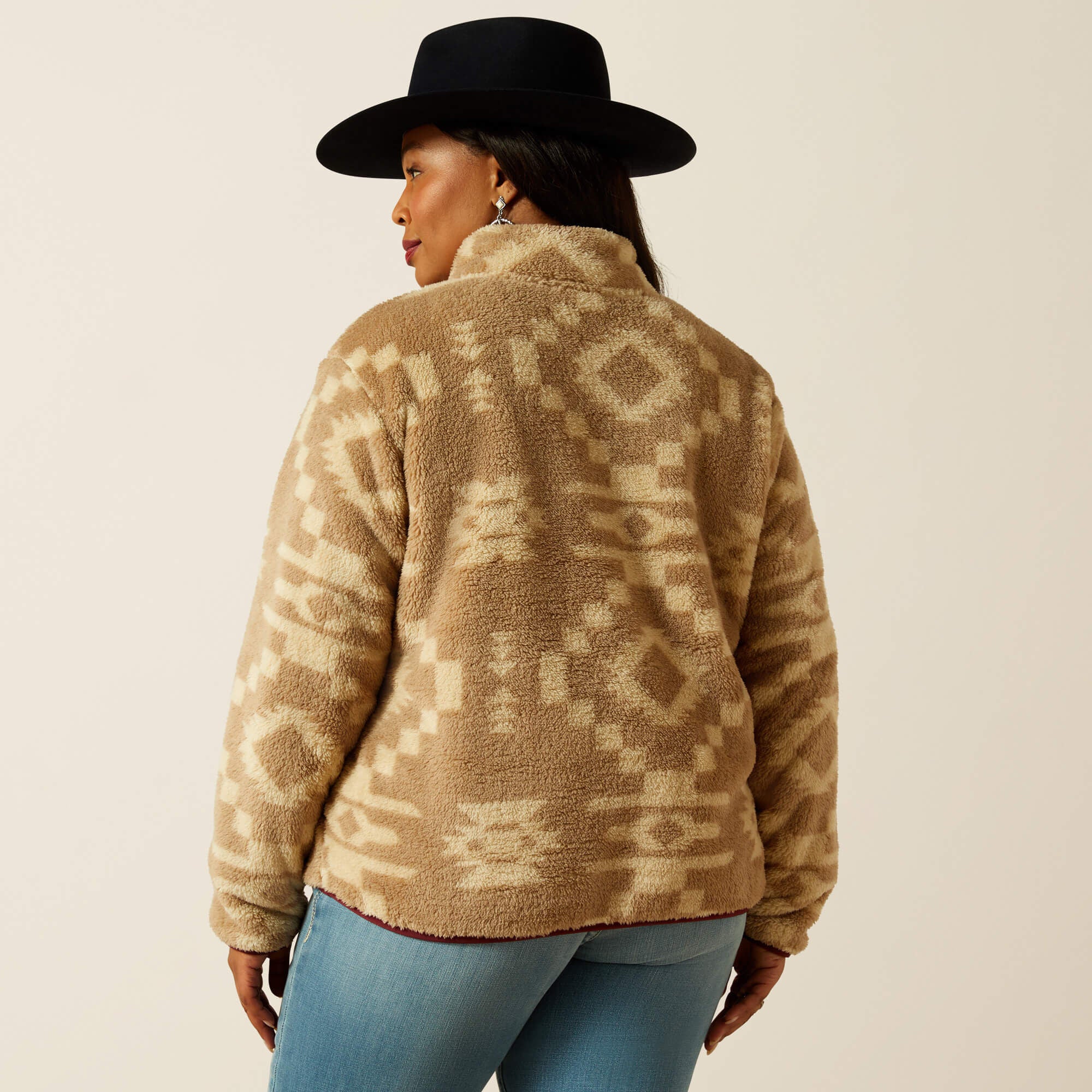 Ariat Berber Snap Front Sweatshirt Women|Trends