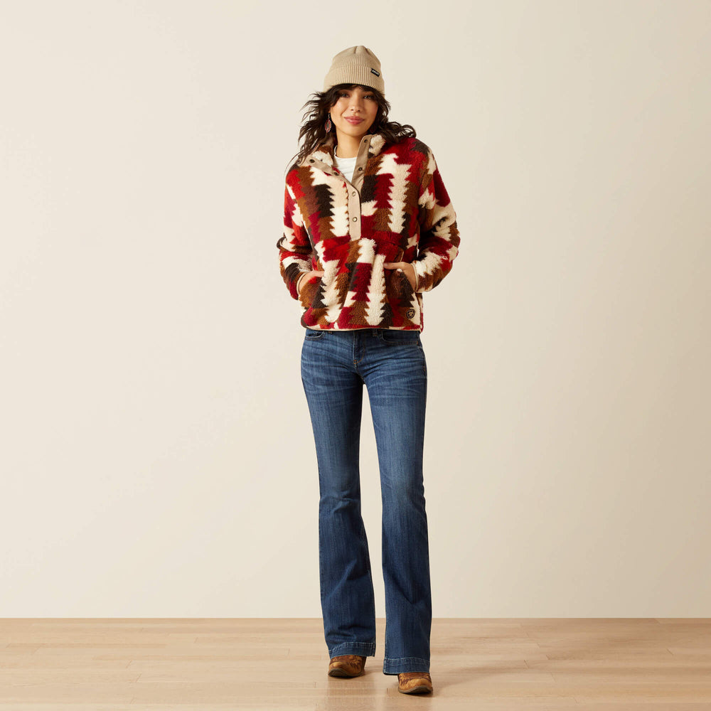 Ariat Berber Snap Front Sweatshirt Women