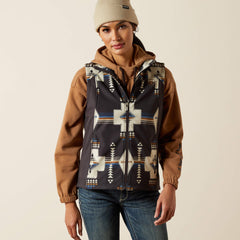 Ariat Ariat Logo Softshell Print Vest Women
