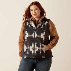 Ariat Ariat Logo Softshell Print Vest Women