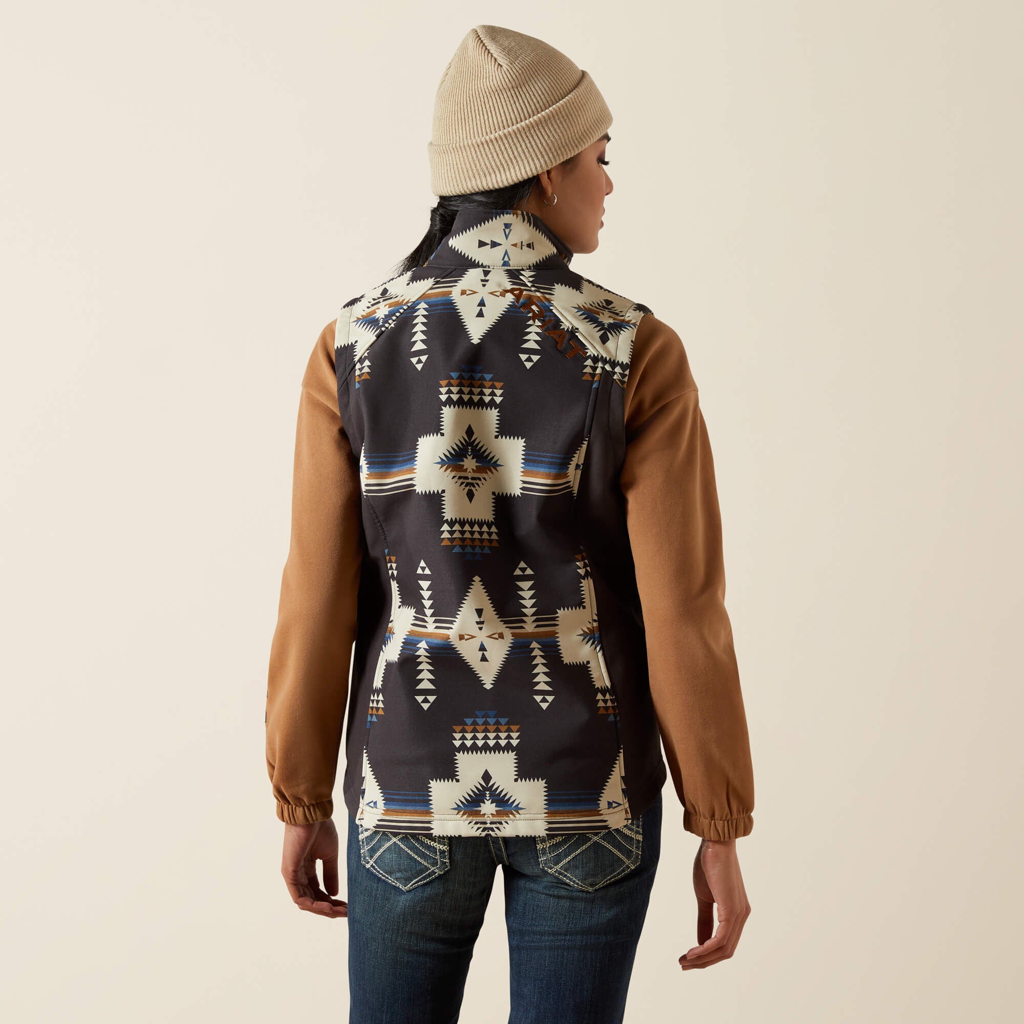 Ariat Ariat Logo Softshell Print Vest Women