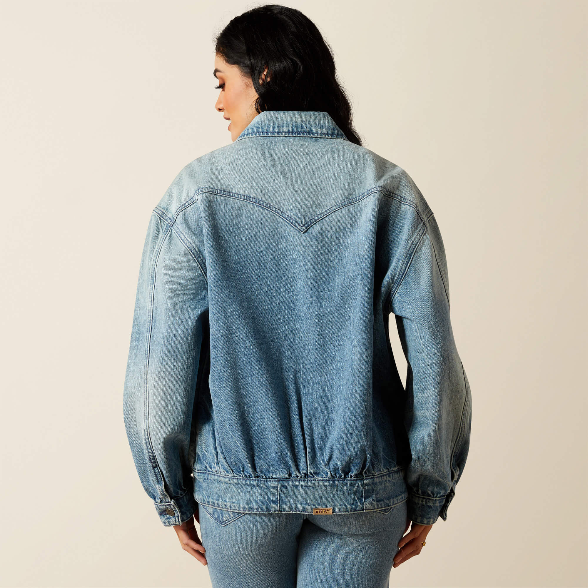 Ariat Cheyenne Denim Bomber Jacket Women|Trends