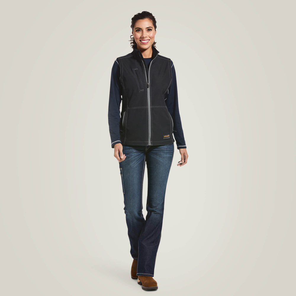 Ariat Rebar Stretch Canvas Softshell Vest Women