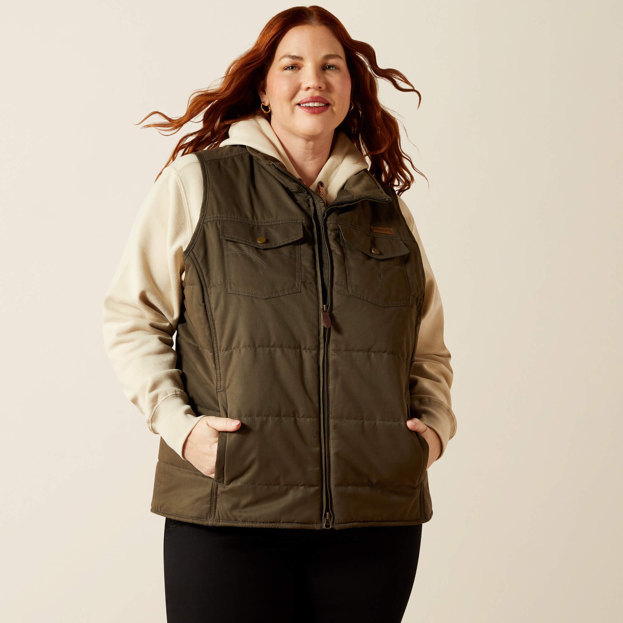 Ariat Grizzly Quilted Vest Women