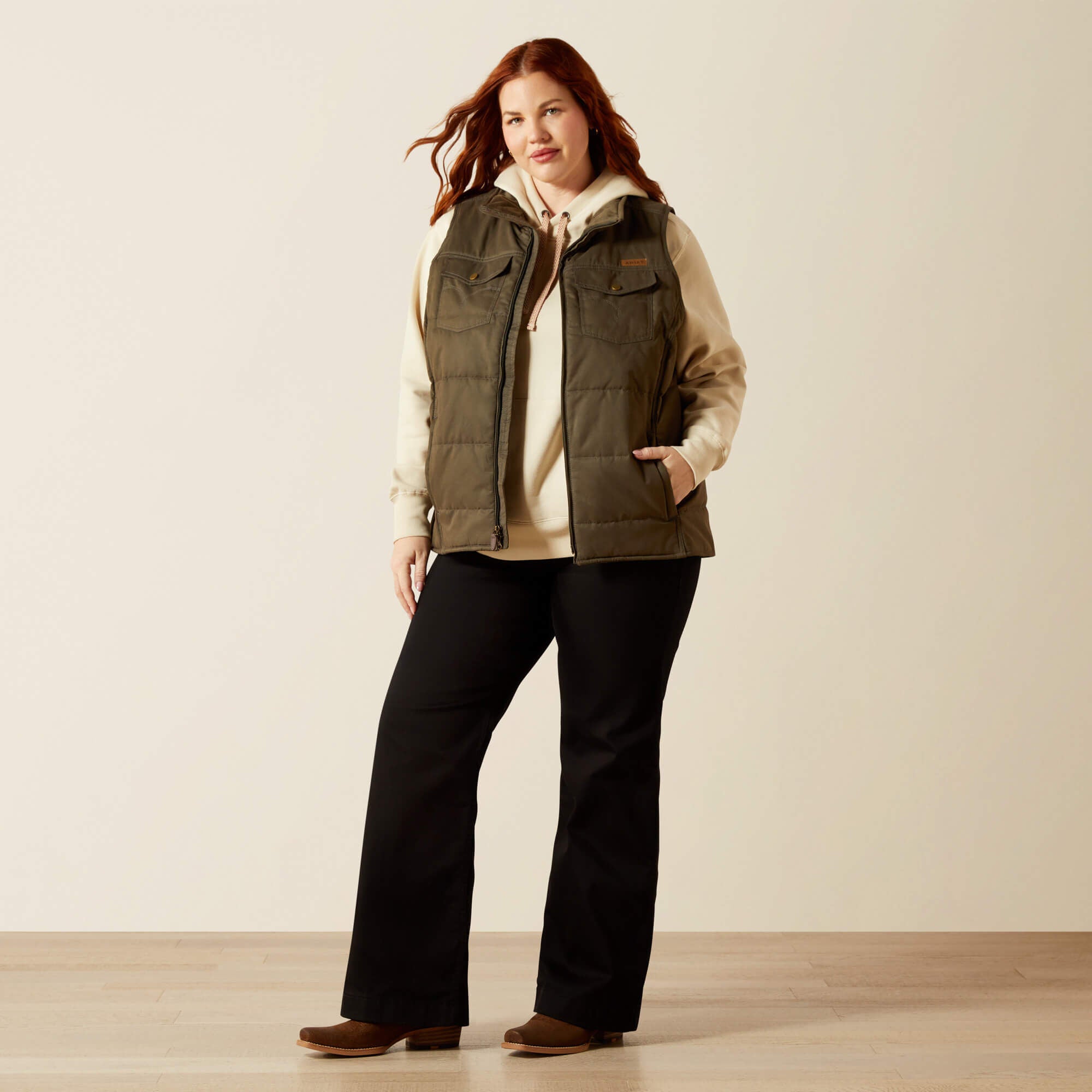 Ariat Grizzly Quilted Vest Women