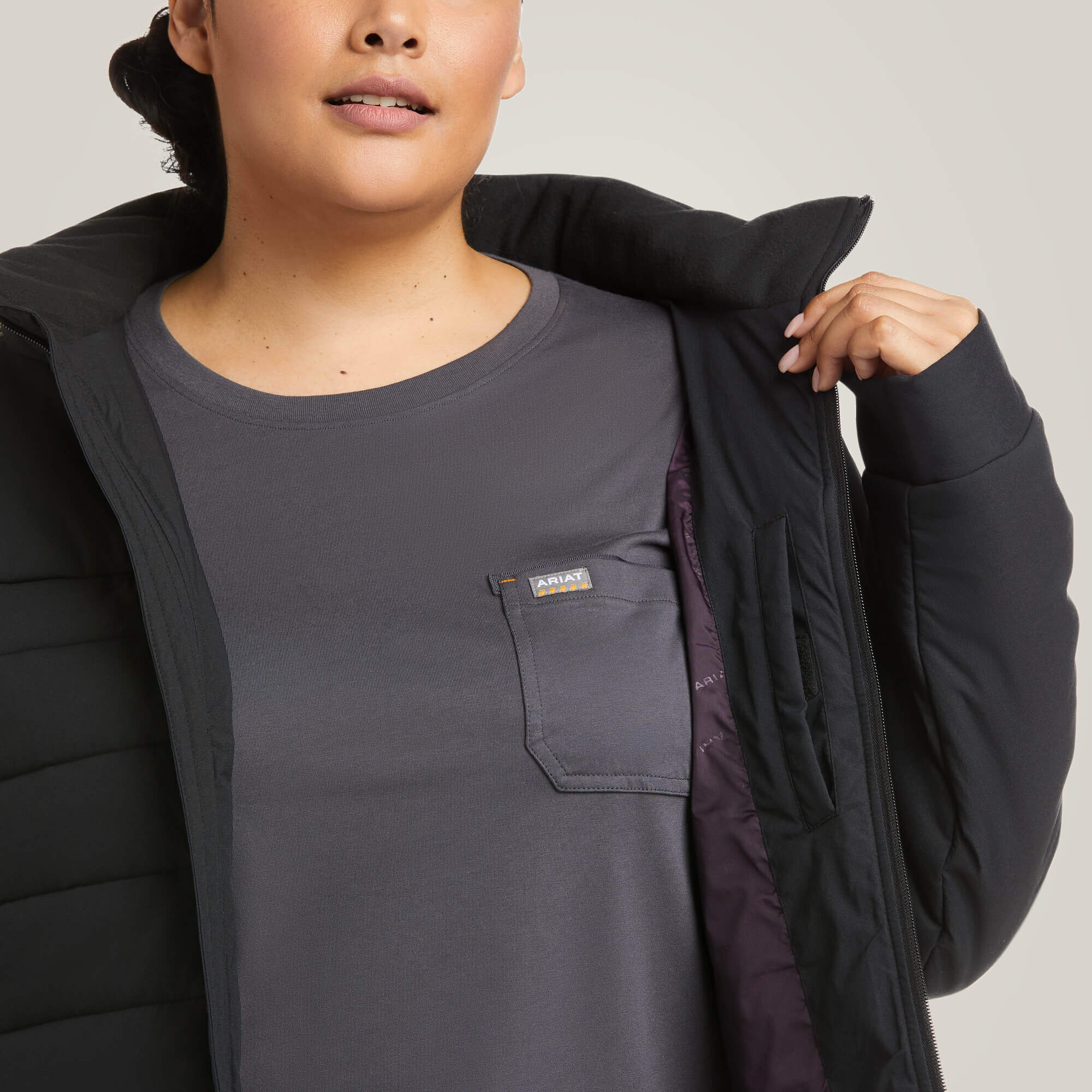 Ariat Rebar Valkyrie Stretch Canvas Insulated Jacket Women