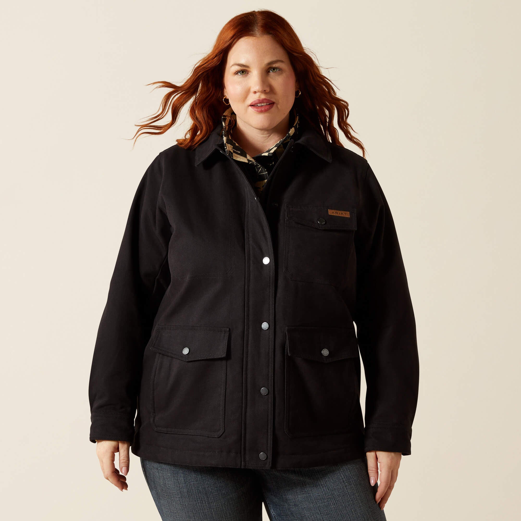 Ariat Western Canvas Chore Jacket Women