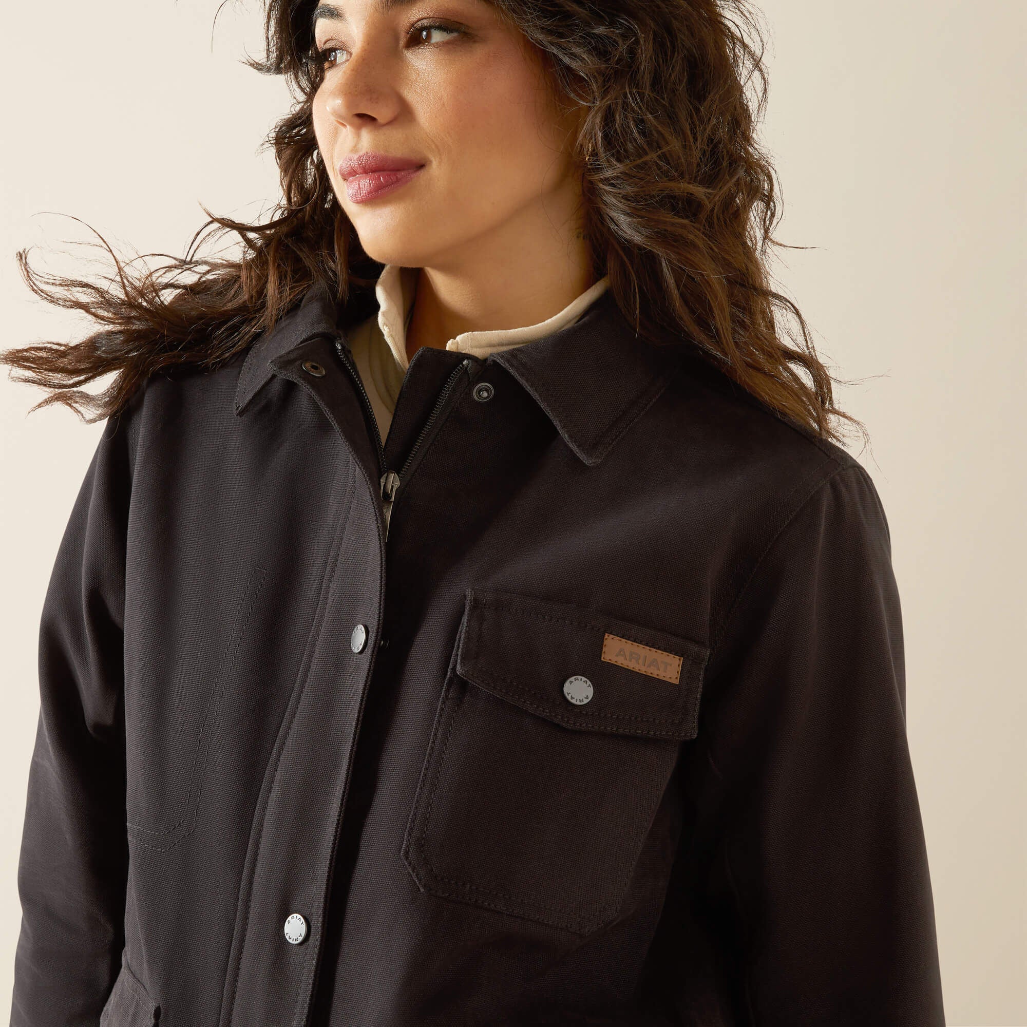 Ariat Western Canvas Chore Jacket Women