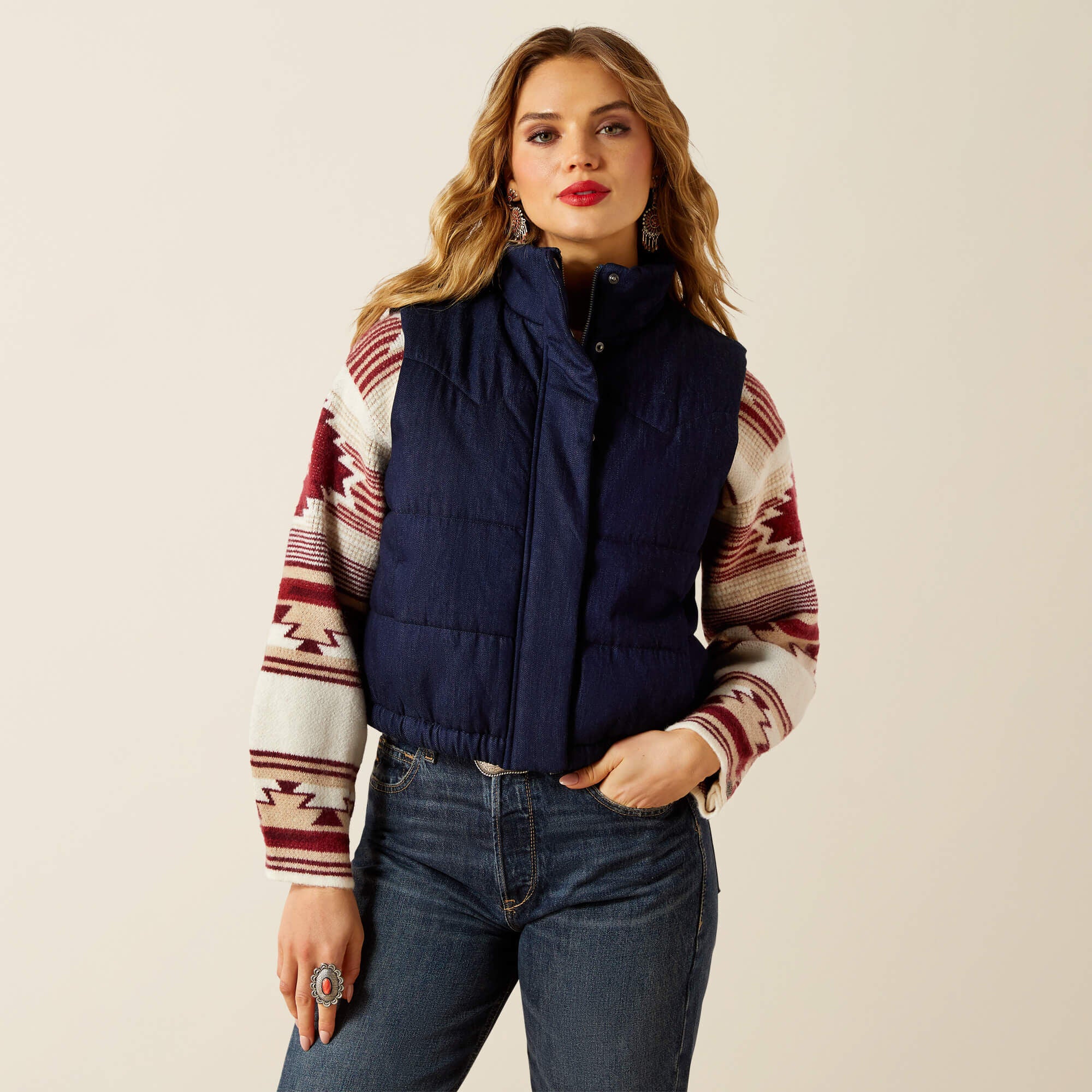 Ariat Western Swirls Vest Women