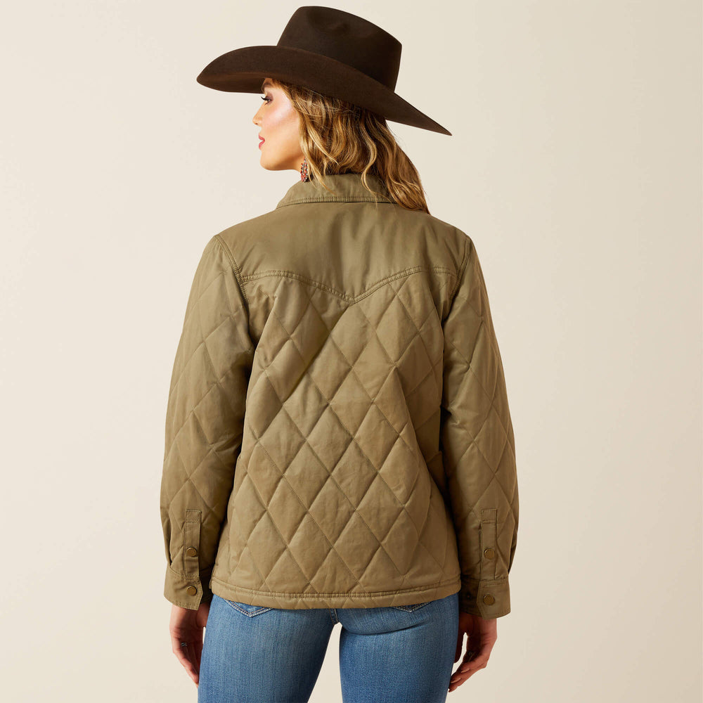 Ariat Grizzly Quilted Barn Jacket Women