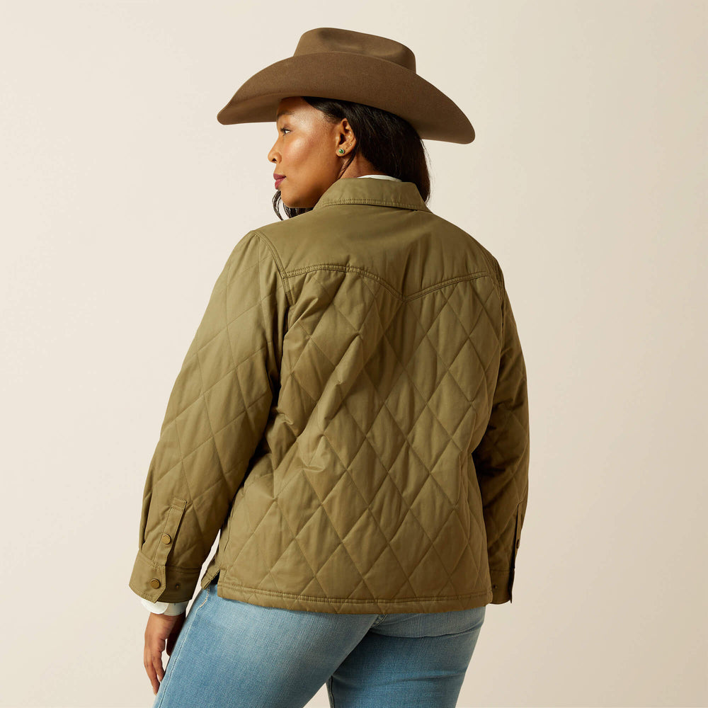 Ariat Grizzly Quilted Barn Jacket Women