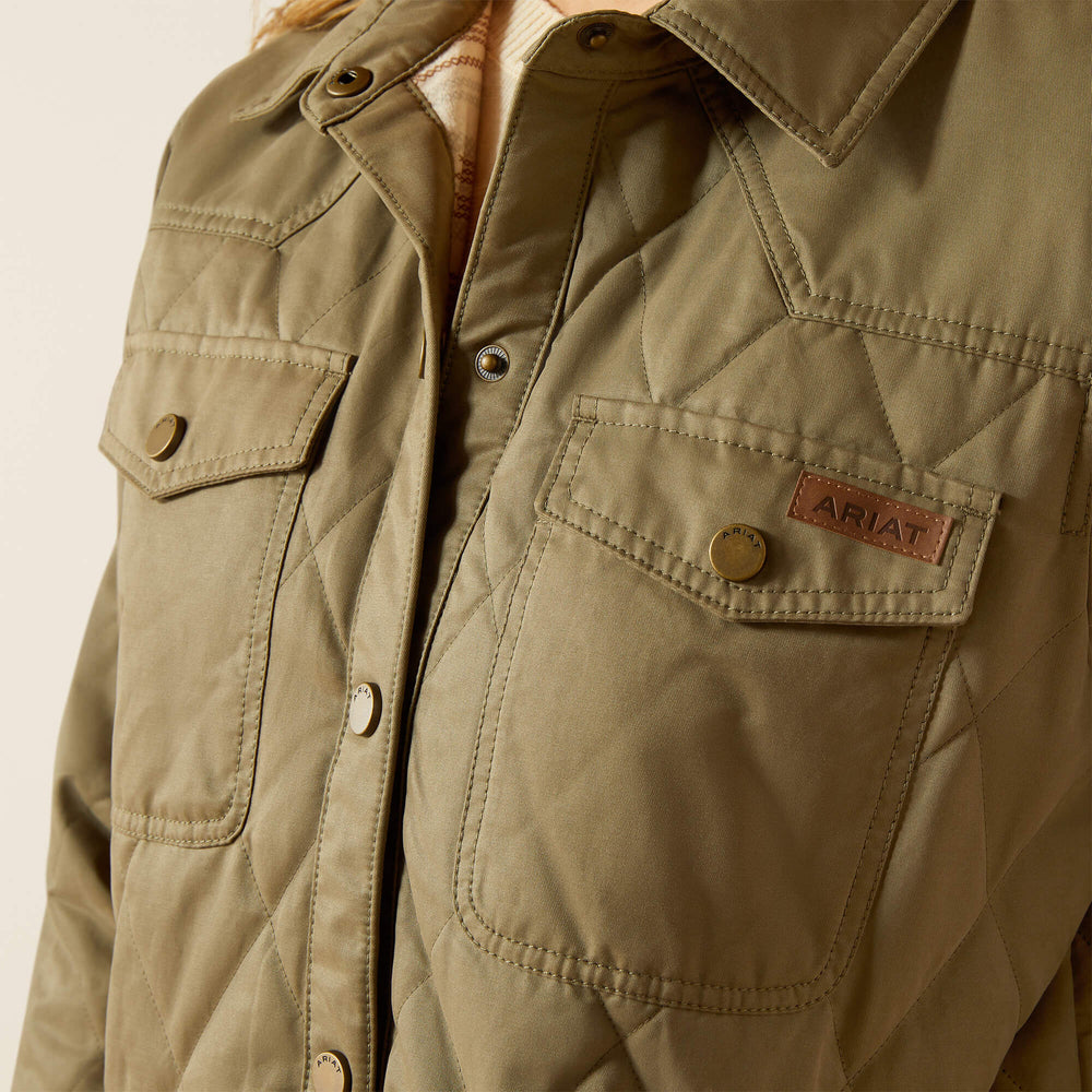 Ariat Grizzly Quilted Barn Jacket Women