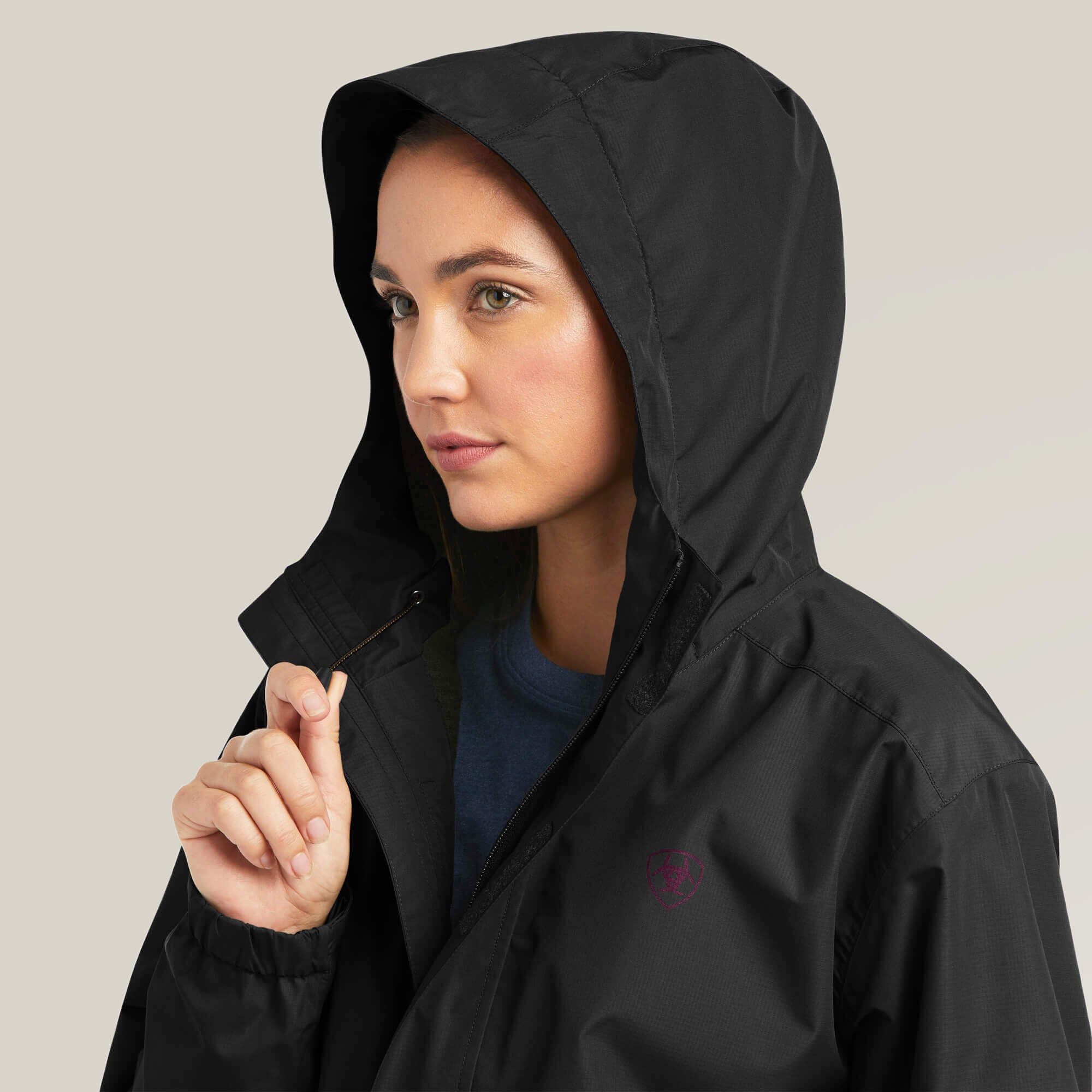 Ariat Rebar Stormshell Logo Waterproof Jacket Women