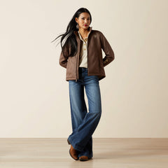 Ariat Ariat Logo Softshell Faux Leather Jacket Women|Trends