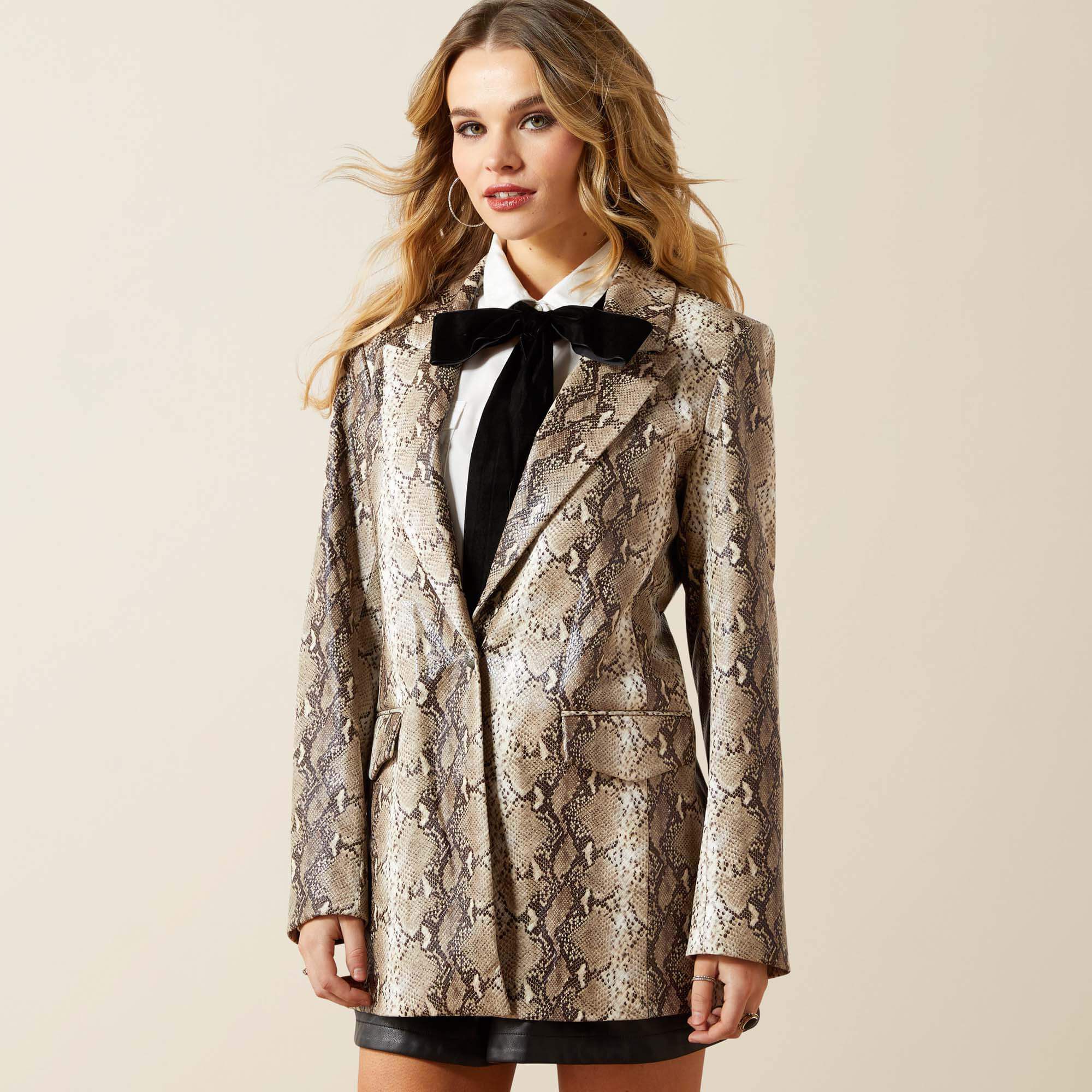 Ariat Snakeskin Blazer Women