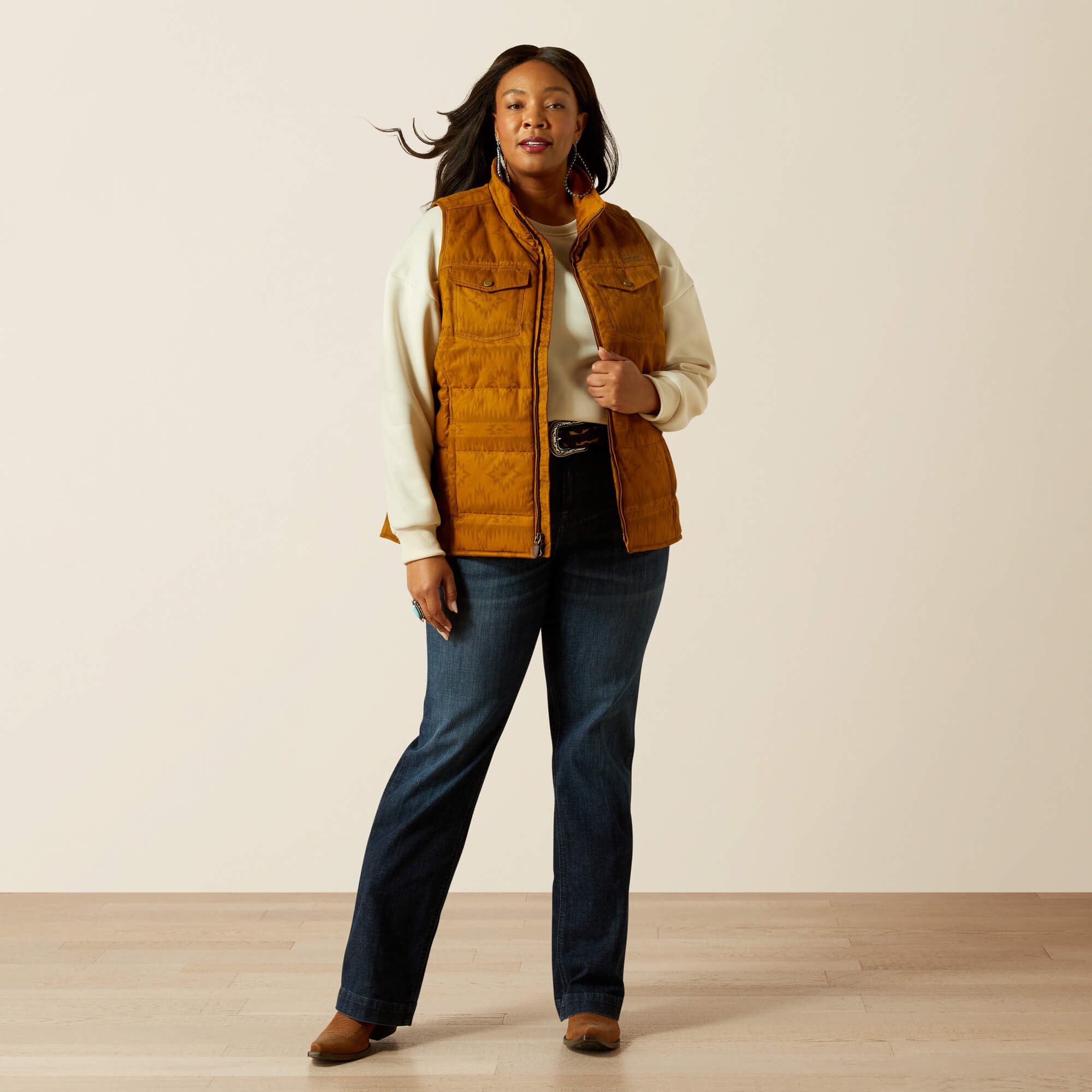 Ariat Grizzly Quilted Vest Women|Trends