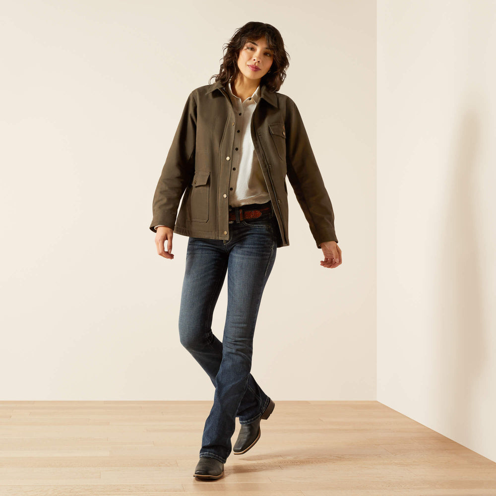 Ariat Western Canvas Chore Jacket Women