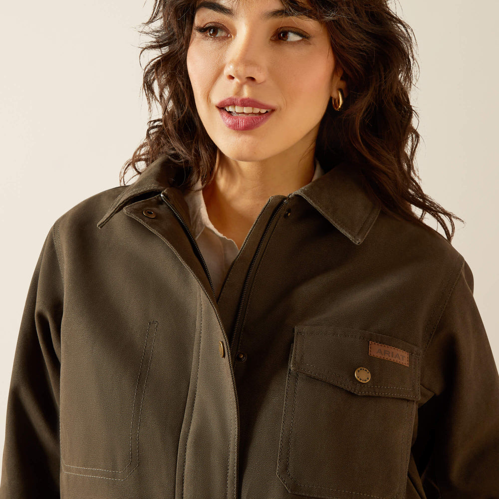 Ariat Western Canvas Chore Jacket Women