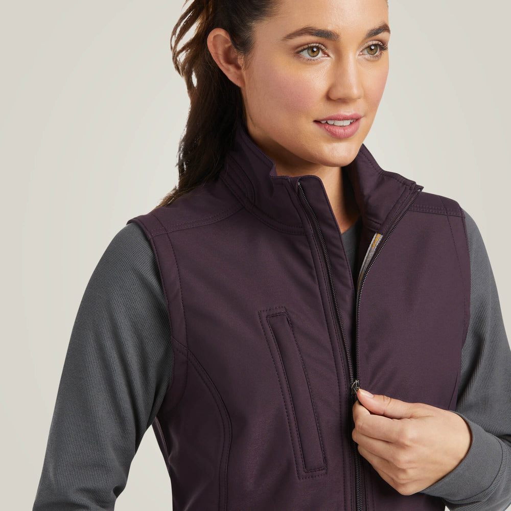 Ariat Rebar Stretch Canvas Softshell Vest Women