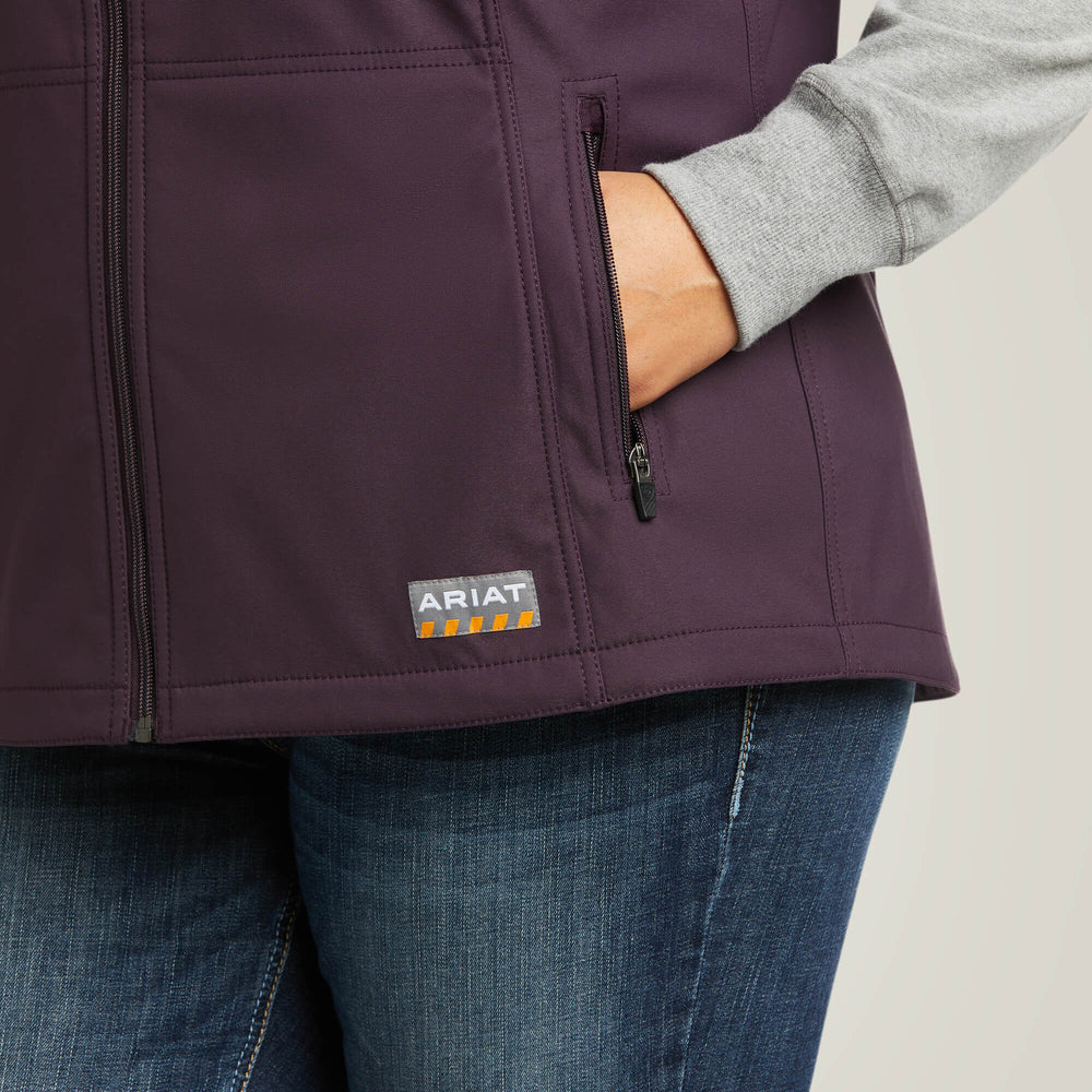 Ariat Rebar Stretch Canvas Softshell Vest Women