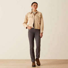 Ariat Rebar Cropped Woven Shirt Jacket Women