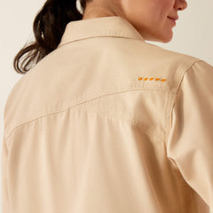 Ariat Rebar Cropped Woven Shirt Jacket Women