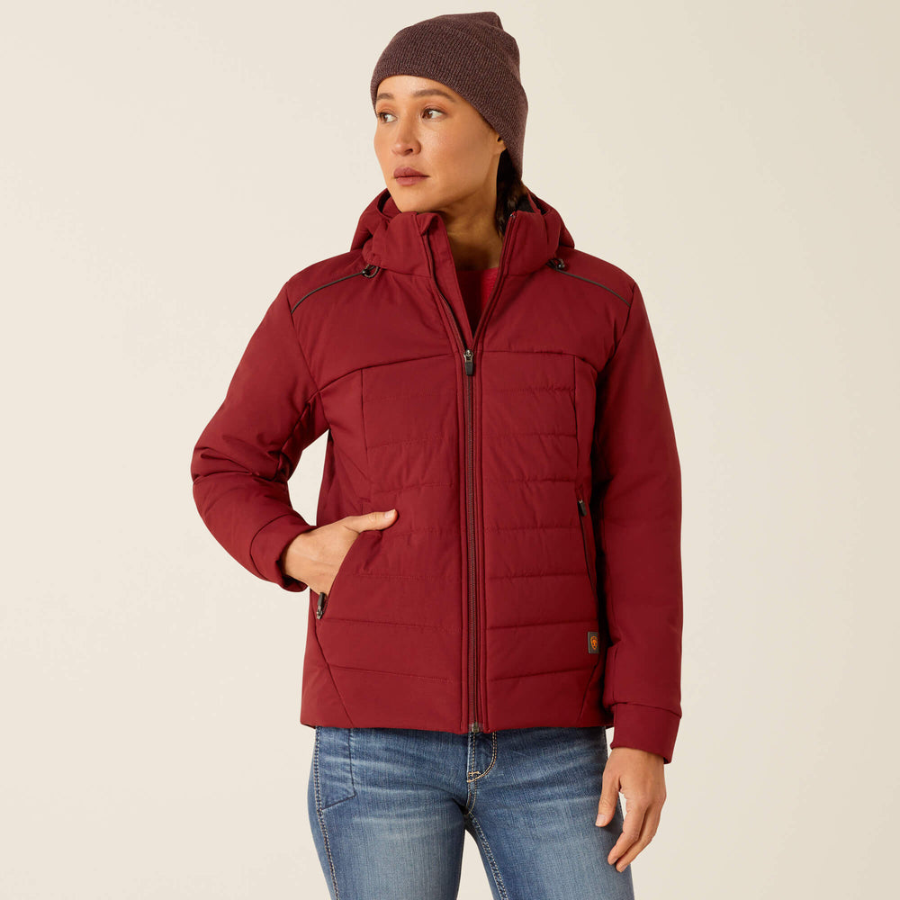 Ariat Rebar Valkyrie Stretch Canvas Insulated Jacket Women
