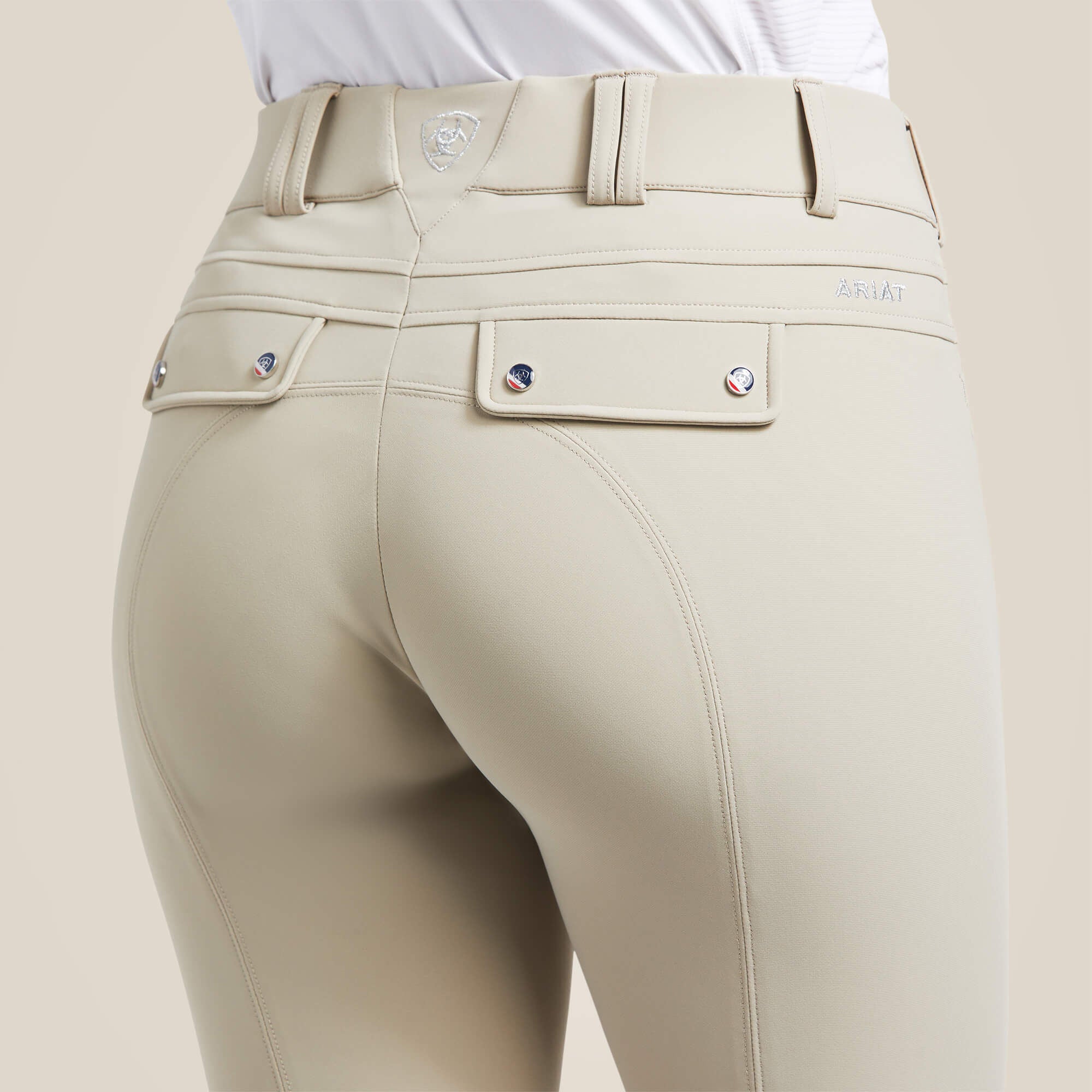Ariat Tri Factor Grip Knee Patch Breech Women|Trends