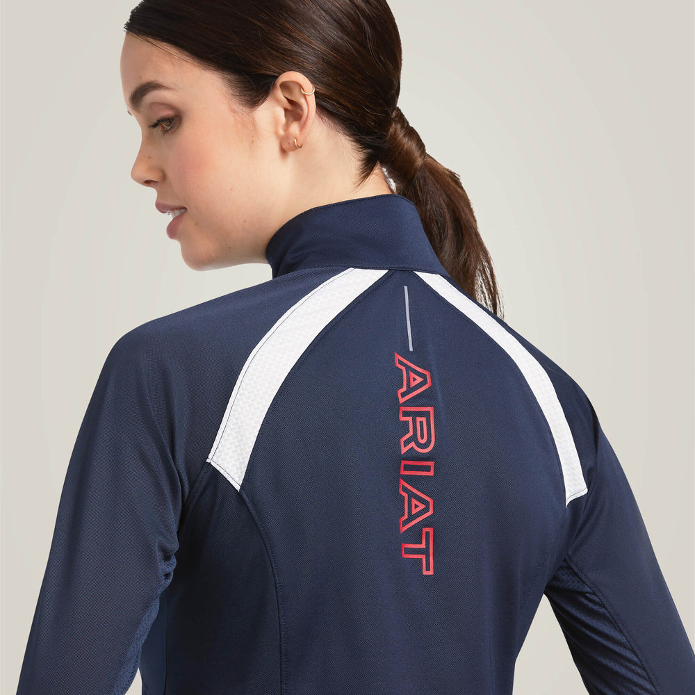 Ariat Sunstopper 2.0 Team 1/4 Zip Baselayer Women