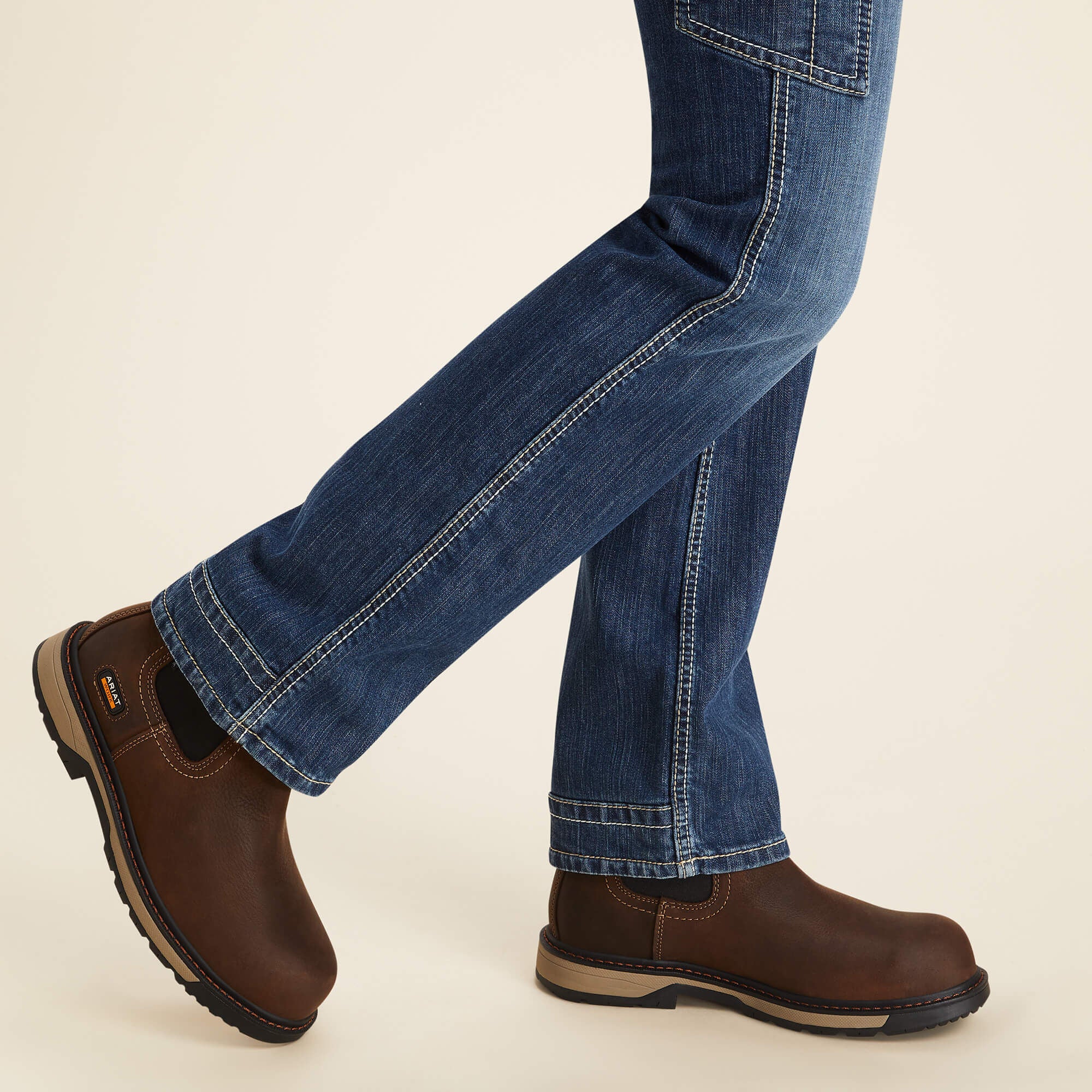 Ariat FR Perfect Rise DuraLight Stretch Cell Phone Pocket Straight Jean Women