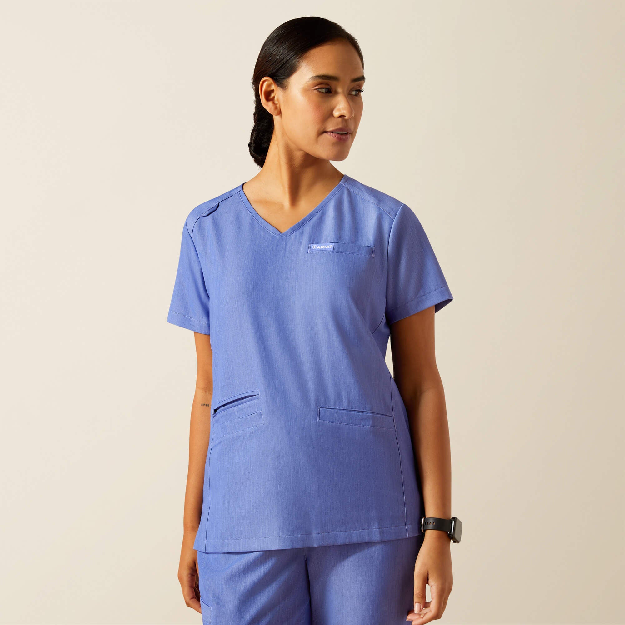 Ariat Clara 6 Pocket Scrub Top Women