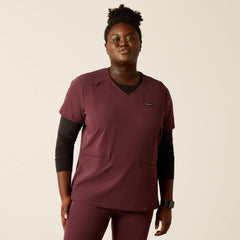 Ariat Clara 6 Pocket Scrub Top Women