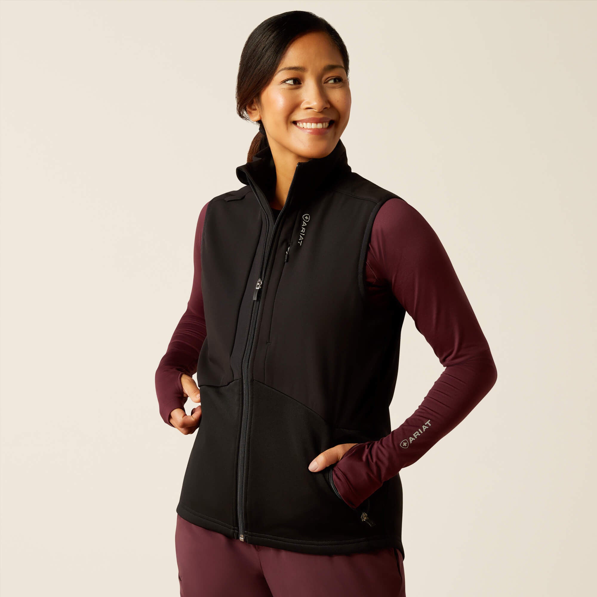 Ariat Sina Fleece Scrub Vest Women