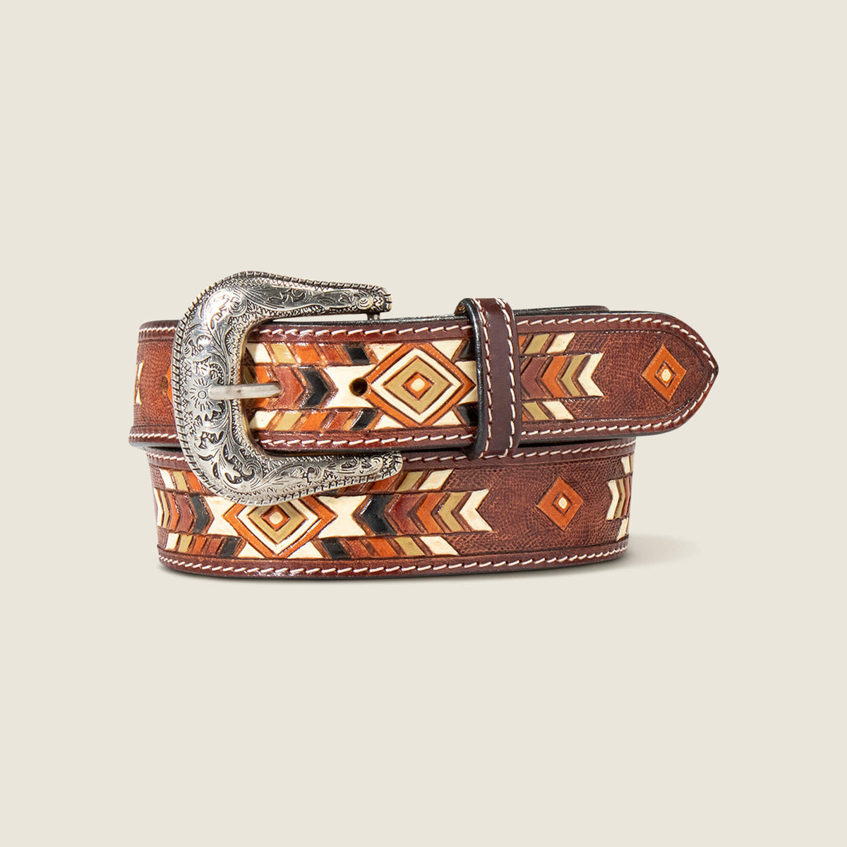 Ariat Geometric Pattern Belt Women|Trends