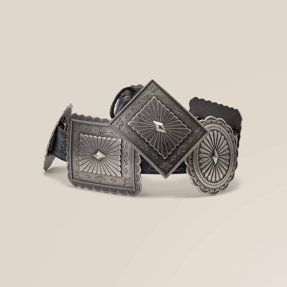 Ariat Oval and Rectangle Concho Belt Women
