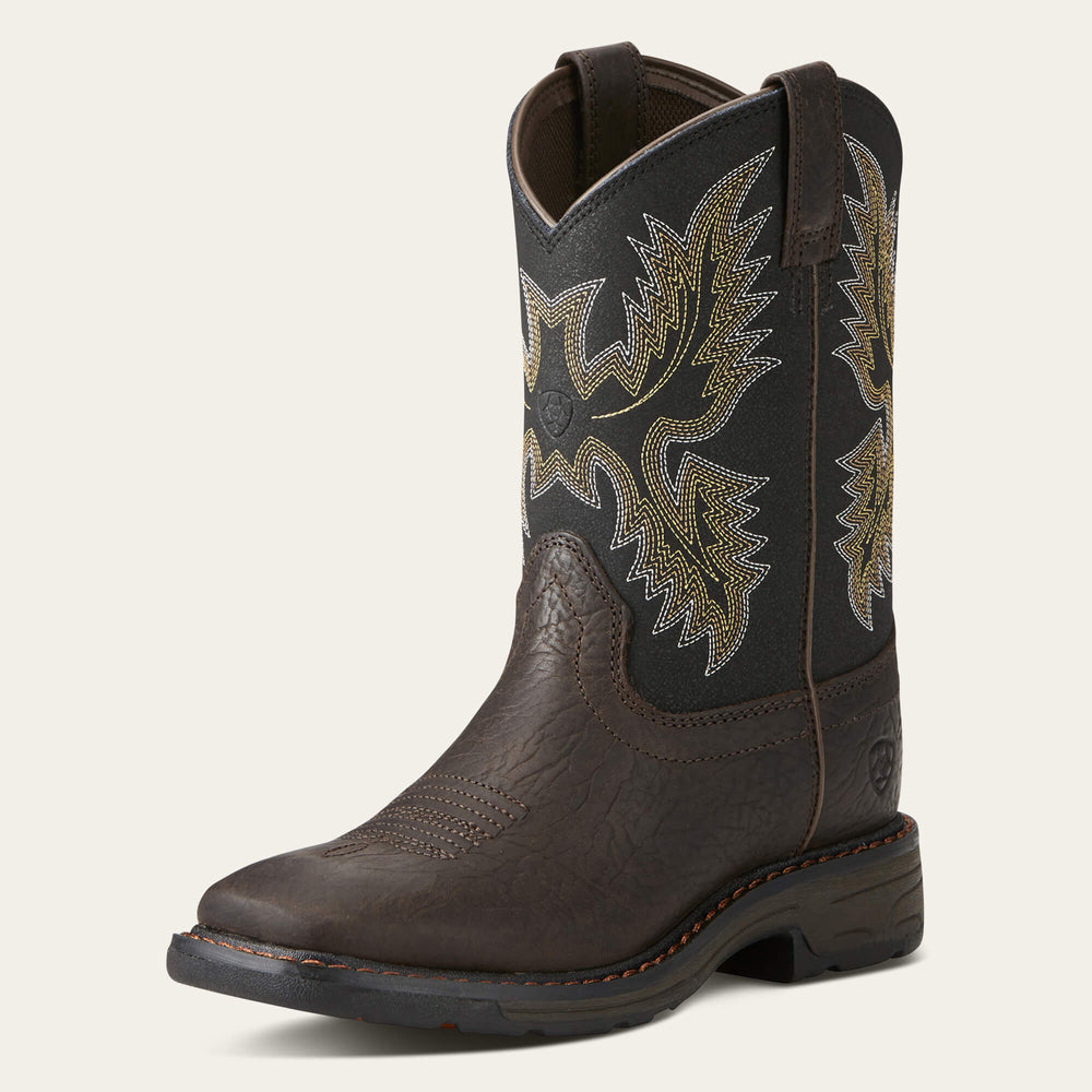 Ariat WorkHog Wide Square Toe Boot Kids