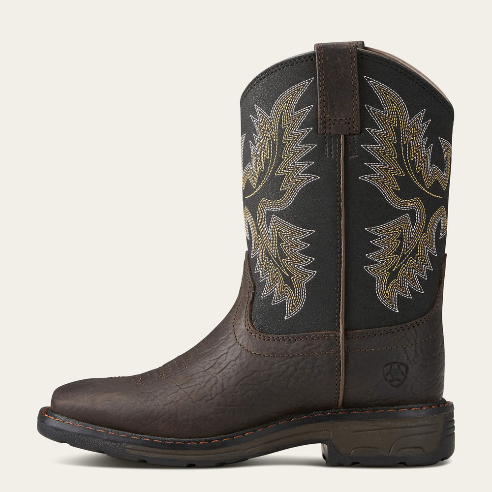 Ariat WorkHog Wide Square Toe Boot Kids