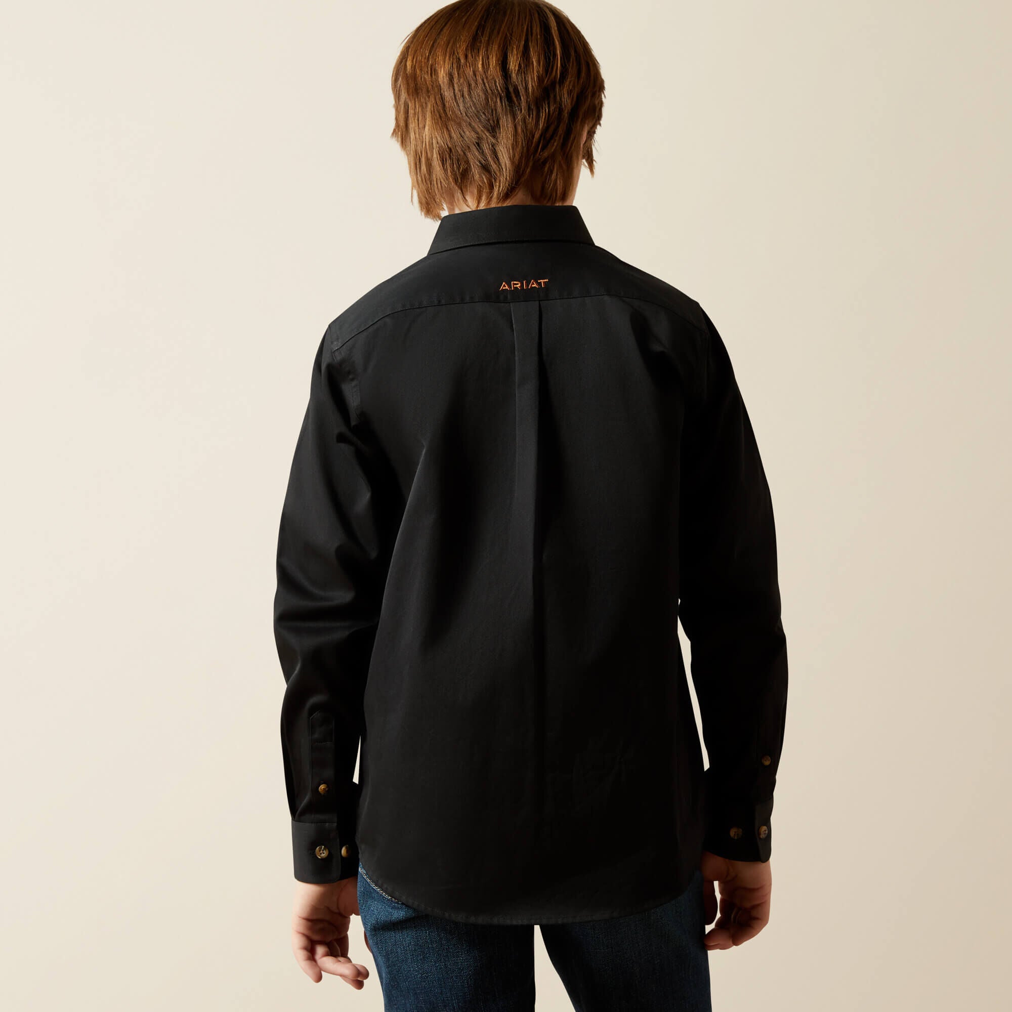 Ariat Solid Twill Classic Fit Shirt Kids