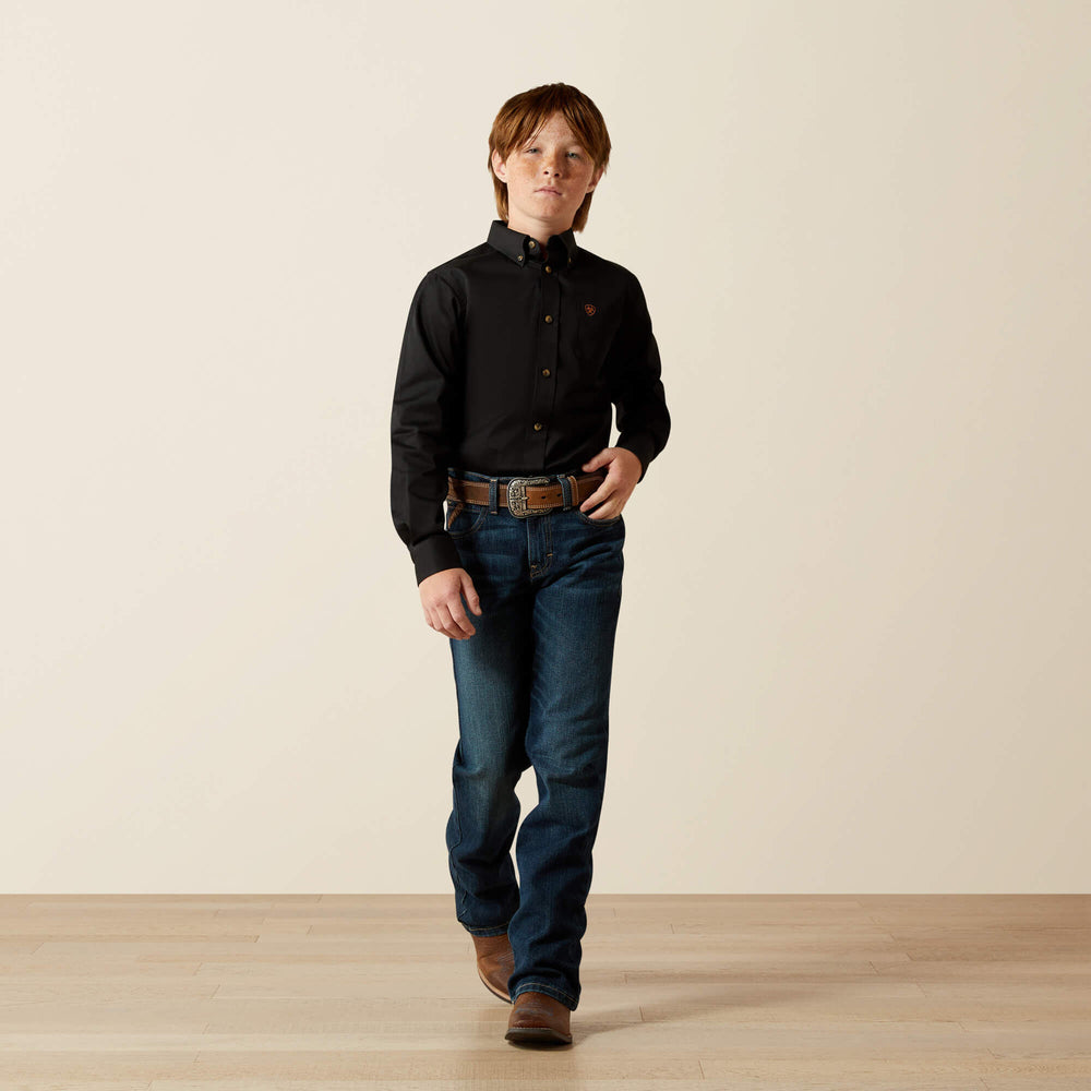 Ariat Solid Twill Classic Fit Shirt Kids