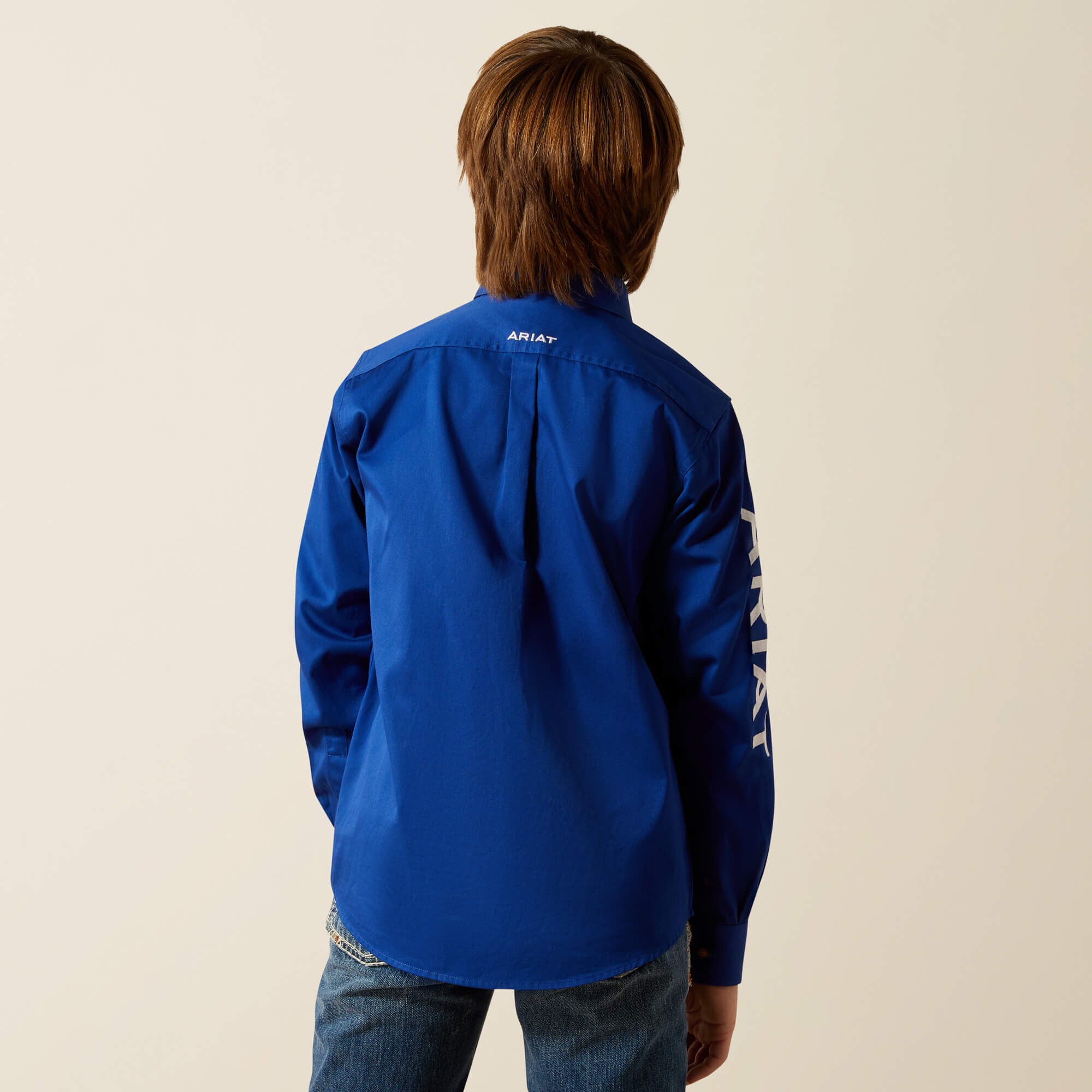 Ariat Team Logo Twill Classic Fit Shirt Kids