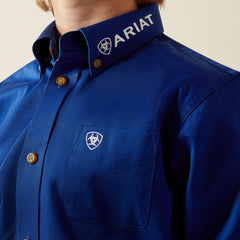 Ariat Team Logo Twill Classic Fit Shirt Kids