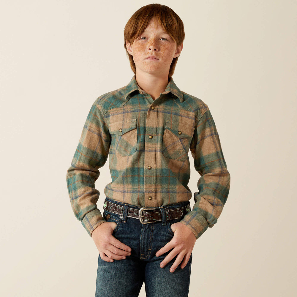 Ariat Huxlee Retro Classic Fit Shirt Kids