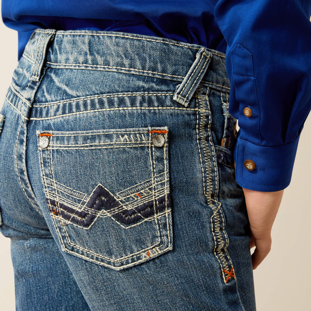 Ariat B5 Slim Charger Stackable Straight Leg Jean Kids
