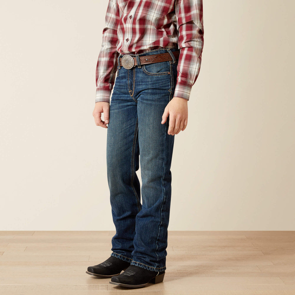 Ariat B4 Relaxed Baron Boot Cut Jean Kids