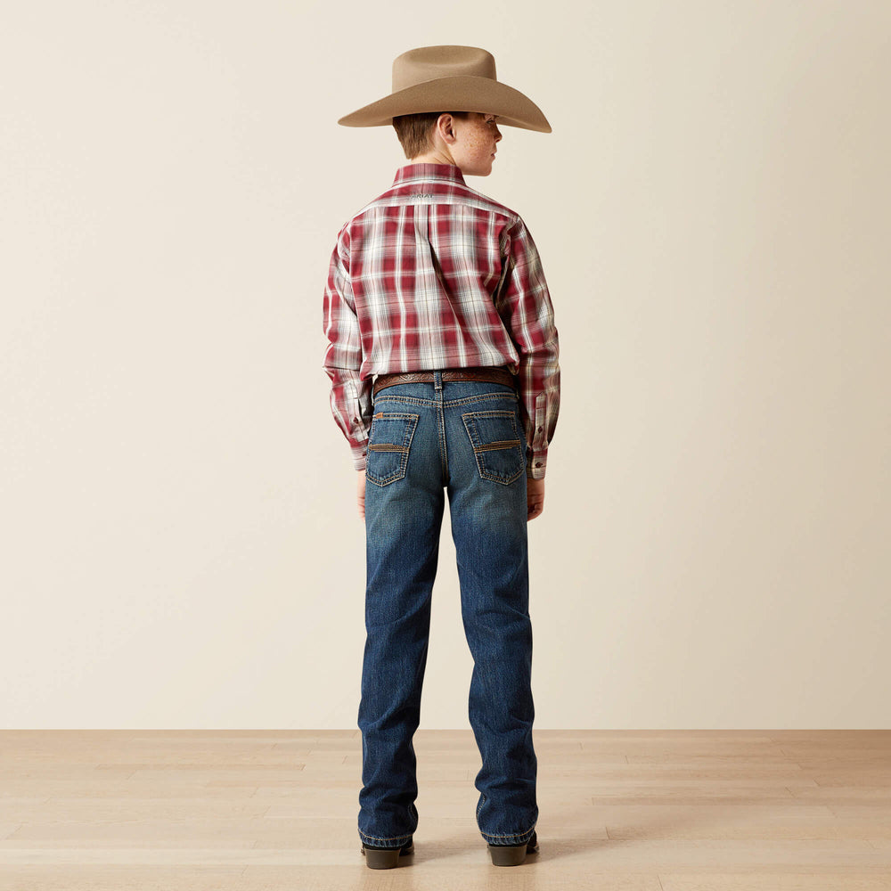 Ariat B4 Relaxed Baron Boot Cut Jean Kids