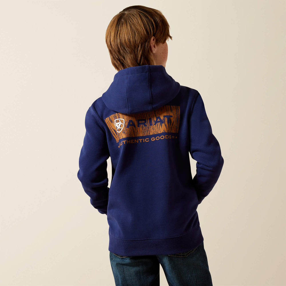 Ariat Ariat Woodshop Stack Hoodie Kids