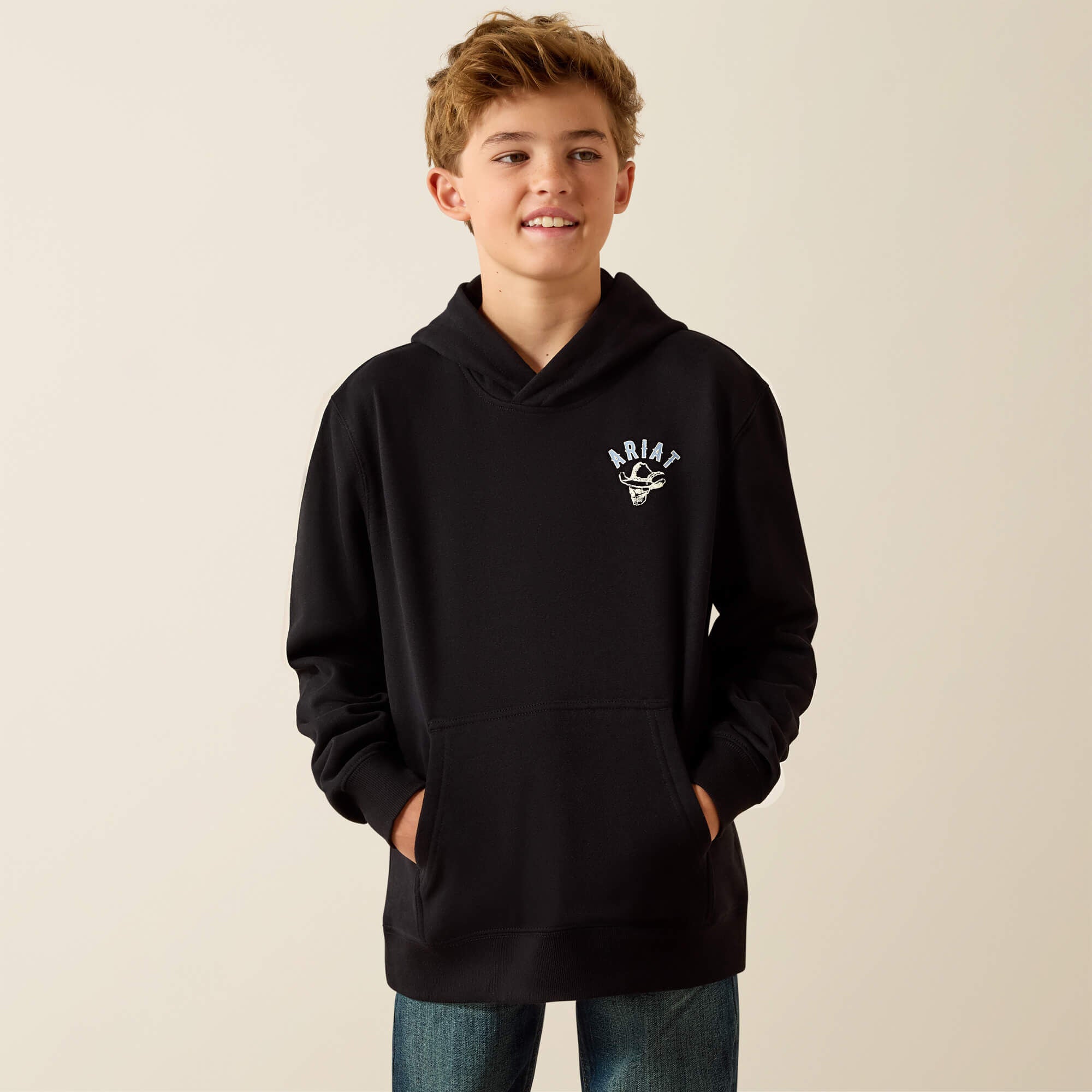 Ariat Ariat Stitched Skull Hoodie Kids