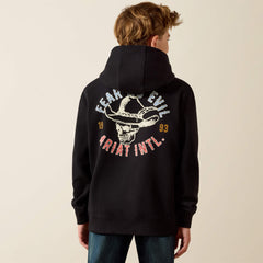 Ariat Ariat Stitched Skull Hoodie Kids