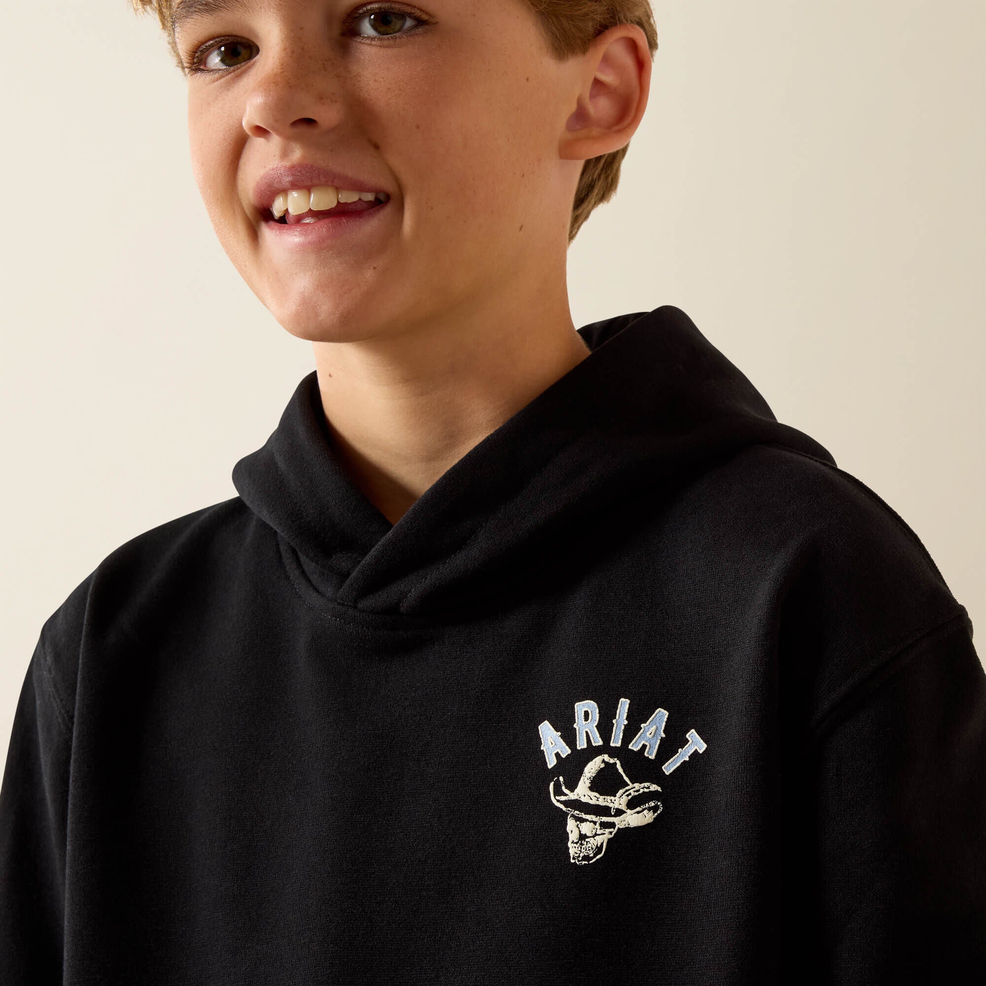 Ariat Ariat Stitched Skull Hoodie Kids