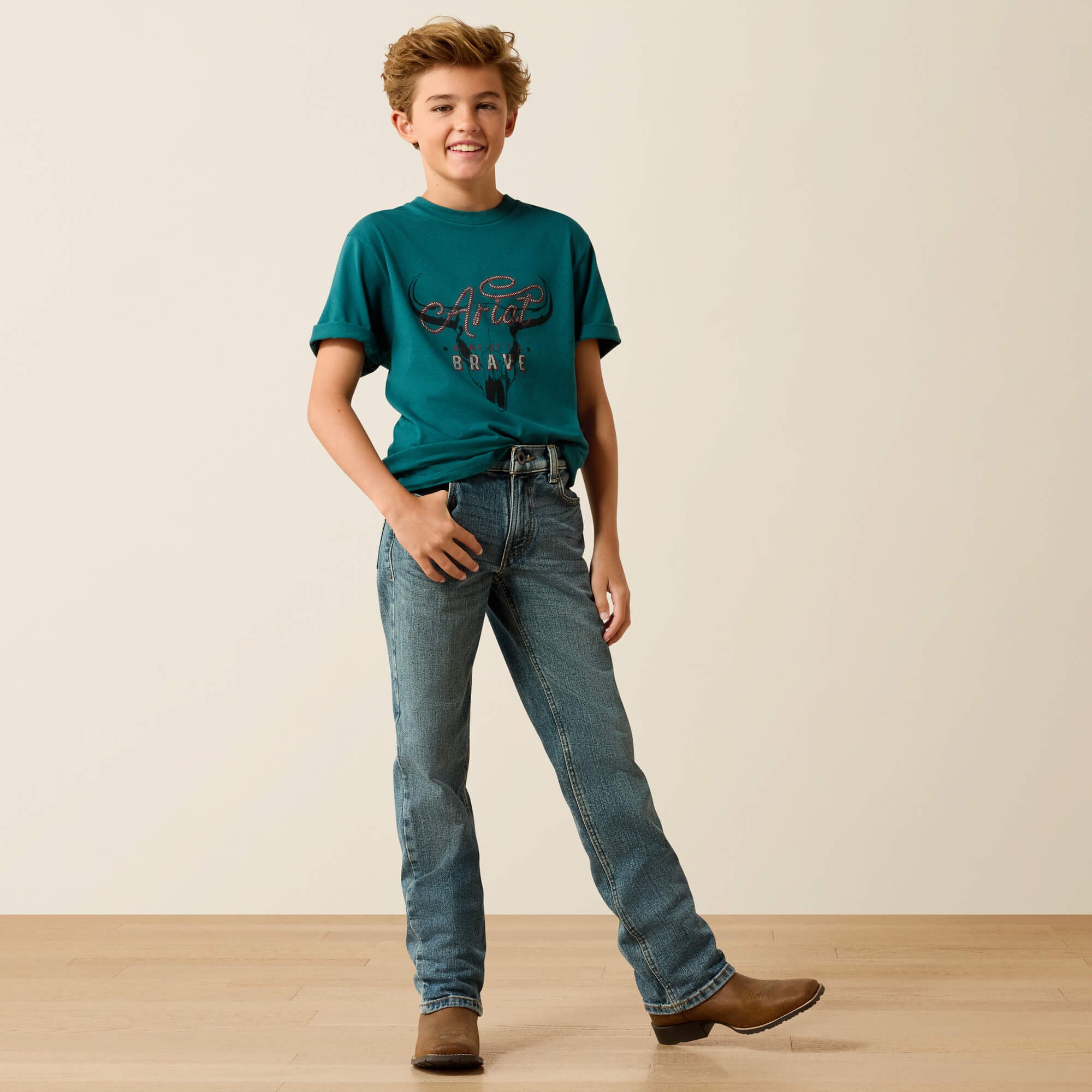 Ariat Ariat Cattle Skull Freedom T-Shirt Kids